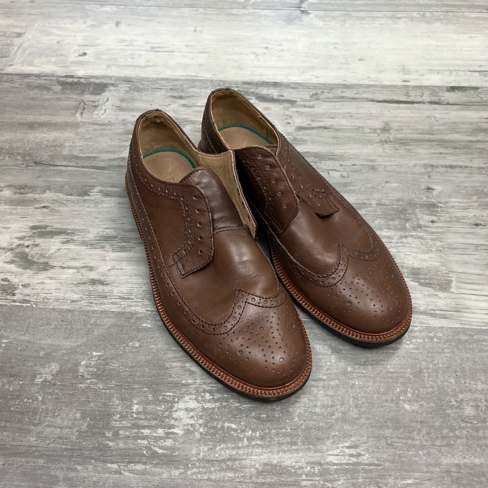 Polo Ralph Lauren Torrington Brown Wingtip Derbys 11 M